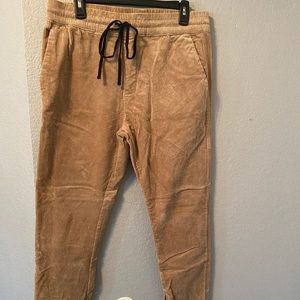Men’s Corduroy tan khaki forever 21 pants